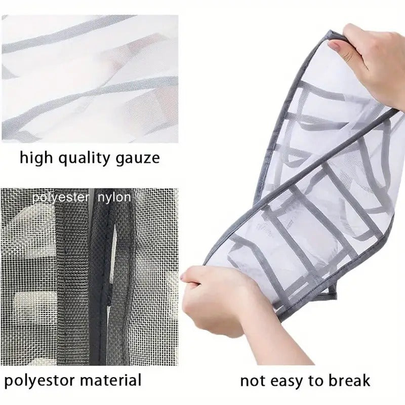 7 Grids Foldable Drawer Dividers Cloth Organizers