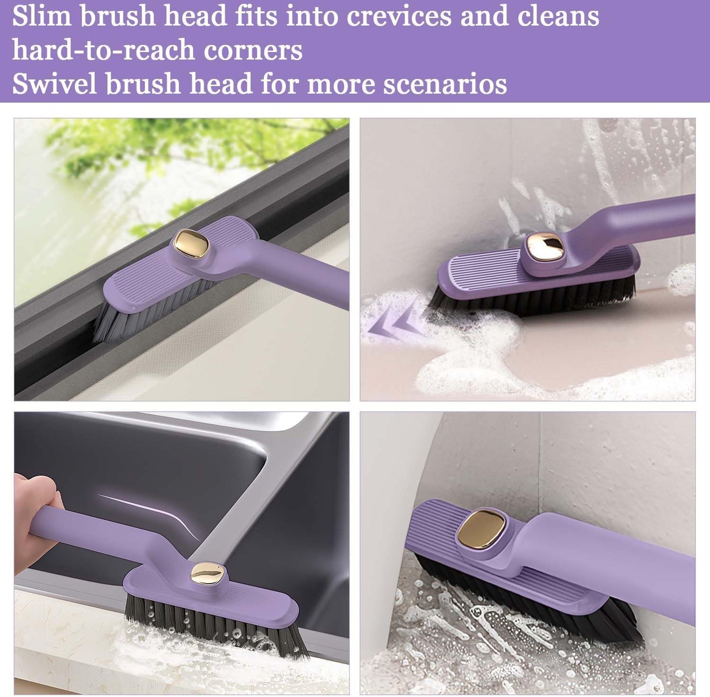 2 in 1 Window Gap Cleaning Brush