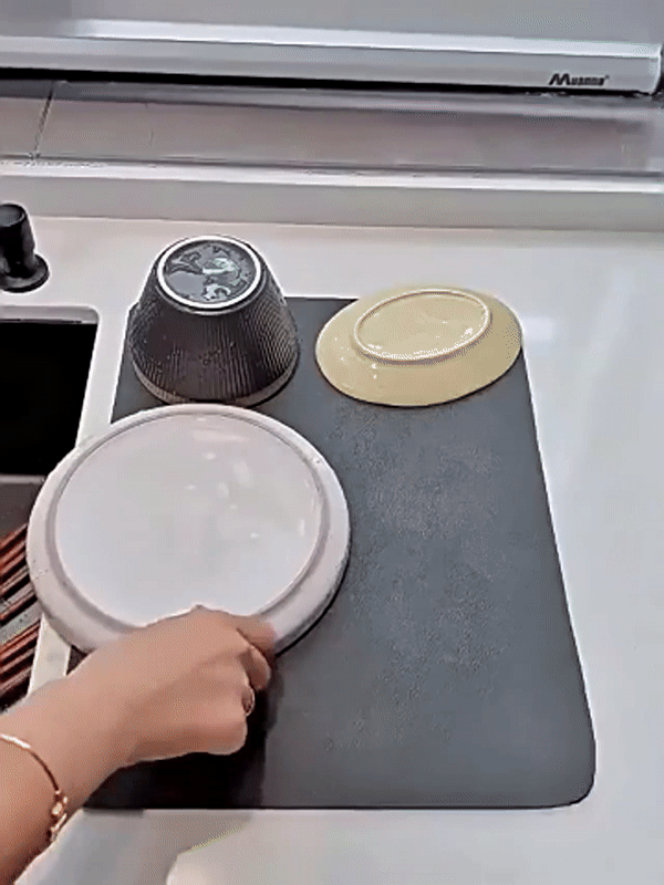 Dish Drying Mat for Kitchen (50-60 Cm)