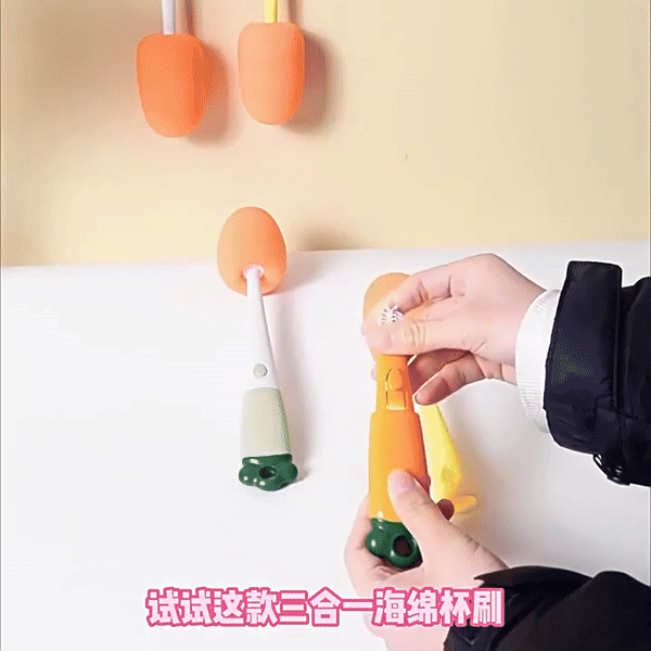 3 IN 1 Bottle Cleaner Brush