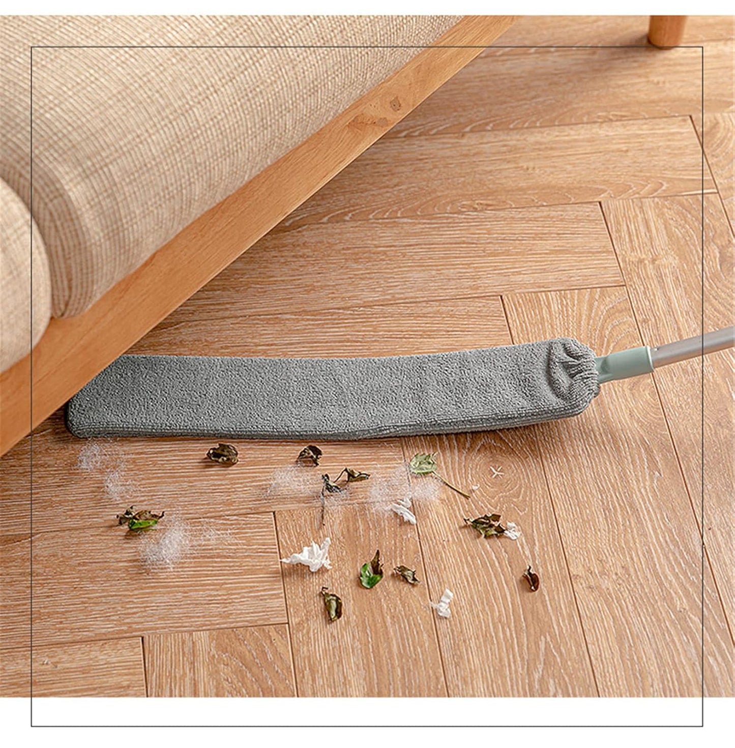 Microfiber Duster with Extension Pole Bendable