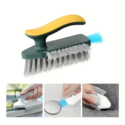 4 in 1 Tile Cleaner Brush with Squeegee