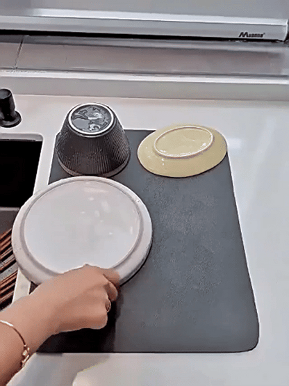 Dish Drying Mat for Kitchen (50-60 Cm)