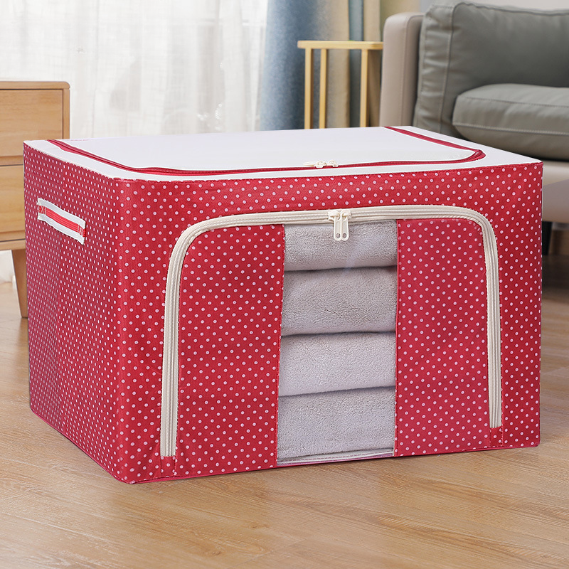 66 LTR Foldable Steel Frame Cloth Storage Bag